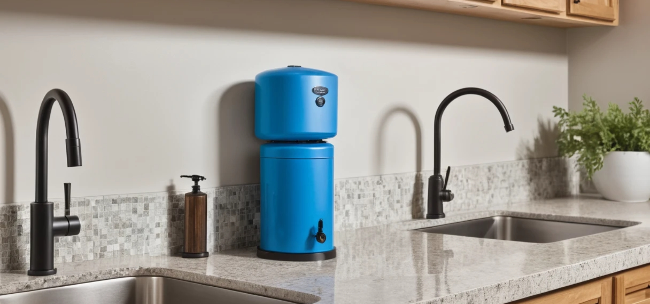 Whole-house water filtration system in a Nampa, ID home, ensuring clean water throughout the household.